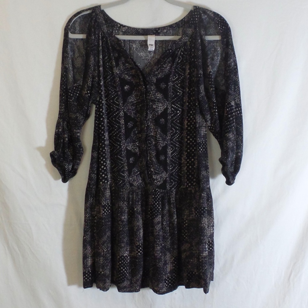 Tokyo Darling Boho Cold Shoulder Dress || XS